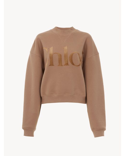 Chloé Generous Jumper in het Natural