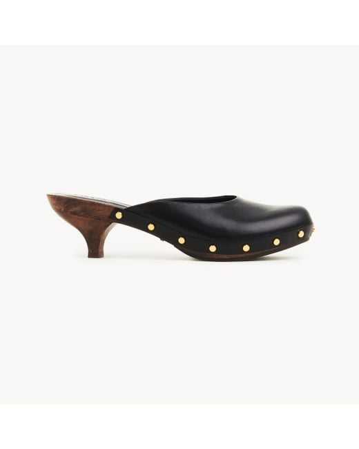 Chloé Black Judith Clog