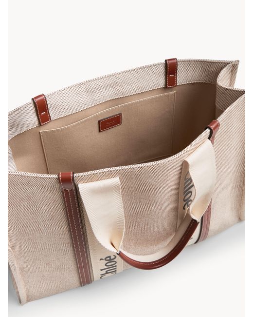 Chloé Large Woody Tote Bag | Lyst