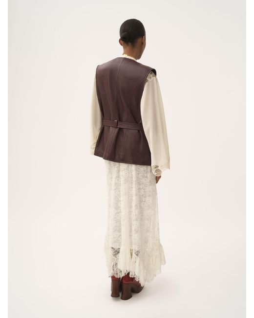 Gilet Utilitario di Chloé in Purple