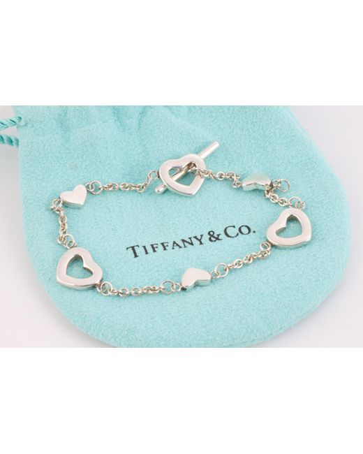 925 Silver Link Heart Bracelet (6.81 
