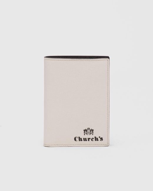 Church's White St James Leather Card Holder for men