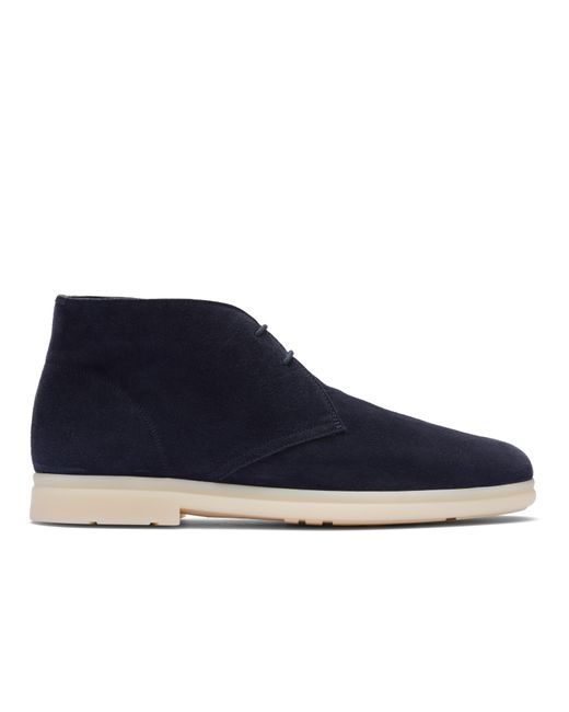Church's Blue Soft Suede Boot for men