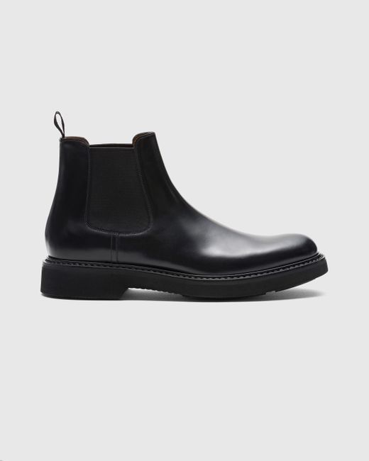 Church's Black Rois Calf Leather Boot for men