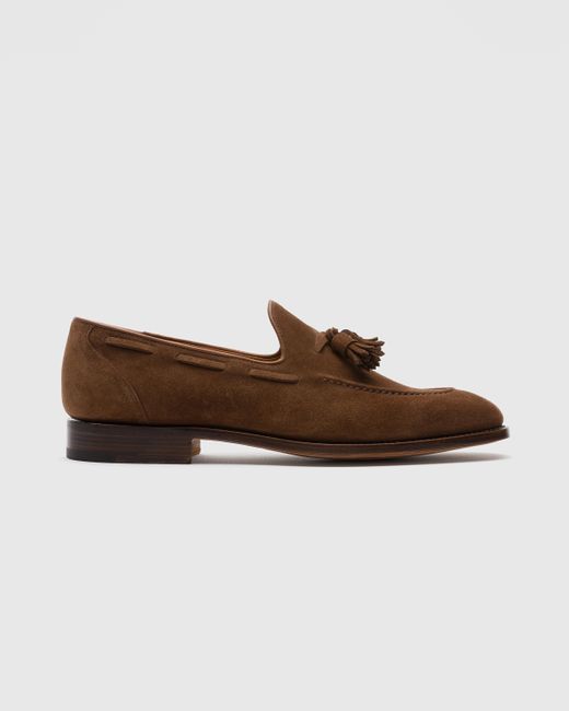 Church's Brown Soft Suede Loafer for men