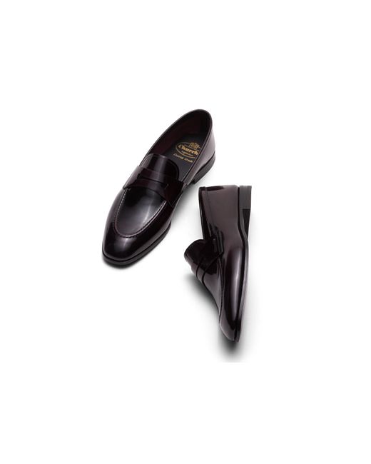 Church's Black Polished Fumé Loafer for men