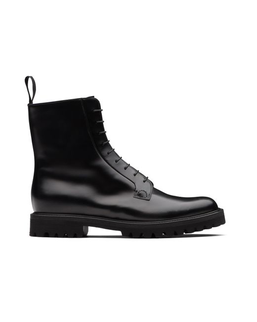 Church's Black Rois Calf Lace-Up Boot