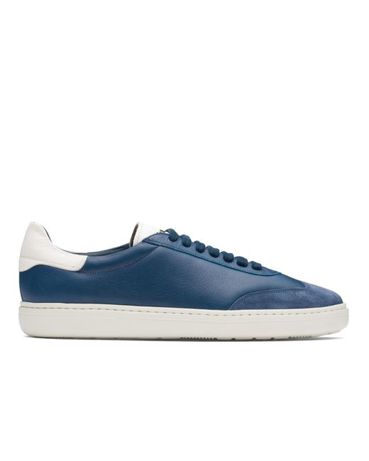Church's Blue Deerskin And Suede Classic Sneaker for men