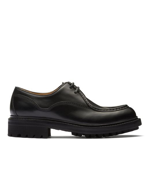 Church's Black Burnished Monteria Leather Lace Up for men