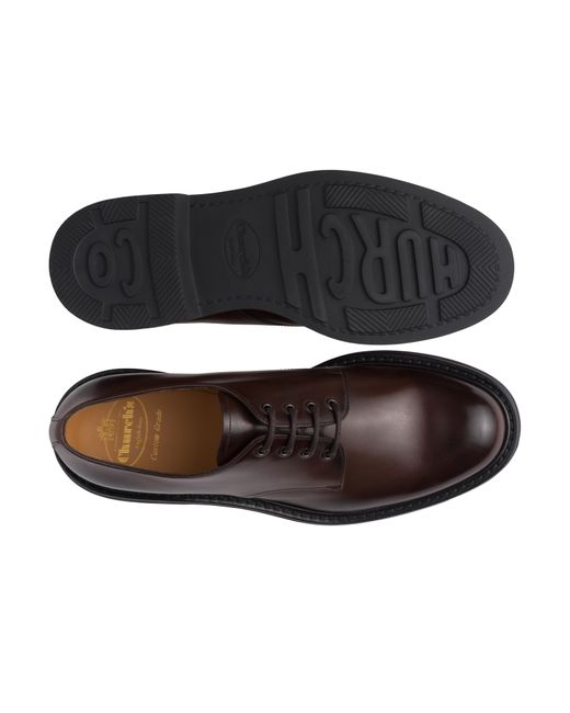 Church's Brown Calf Leather Derby for men