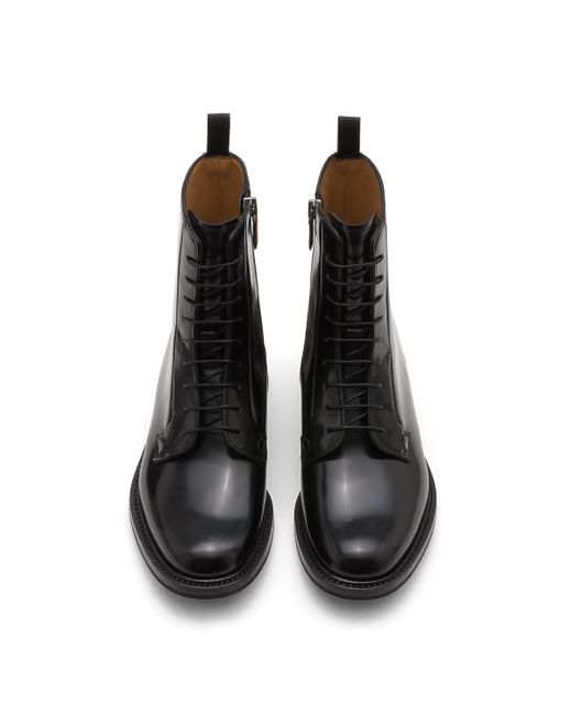 Church's Black Polished Binder Lace Up Boot