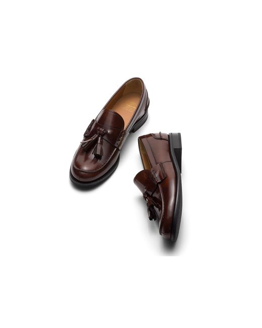 Church's Black Fumé Brushed Calfskin Loafer