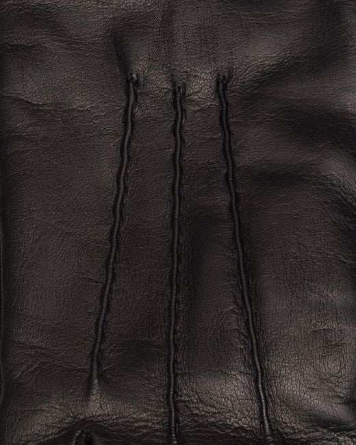 Church's Black Nappa Leather Gloves