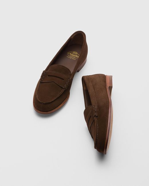 Church's Black Soft Suede Loafer