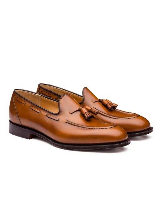 Church's Brown Nevada Leather Loafer for men