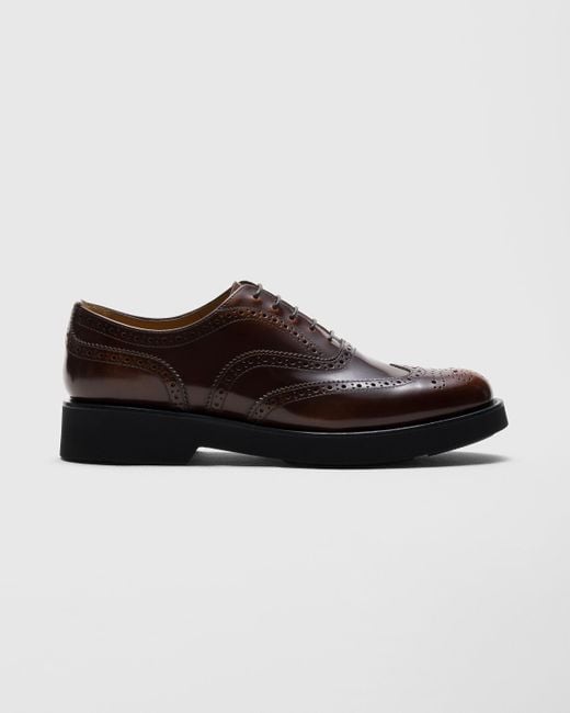 Church's Black Polished Fumé Oxford Brogue