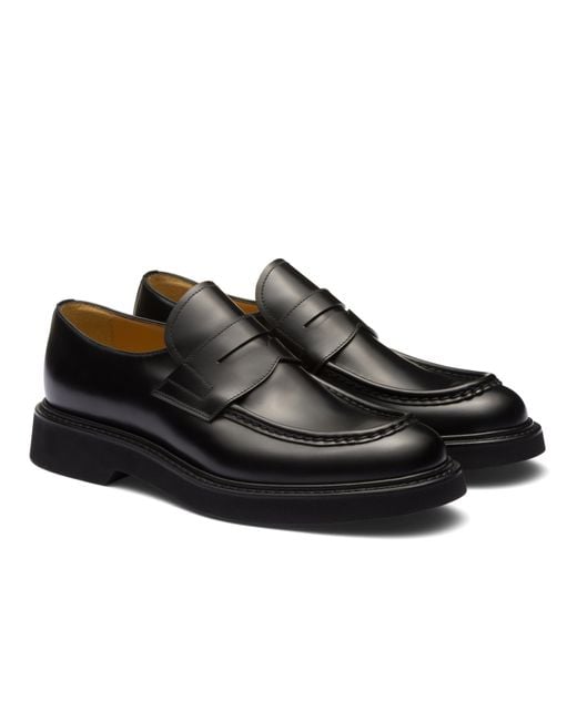 Church's Black Rois Calf Leather Loafer for men