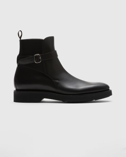 Church's Black Calf Leather Boot for men