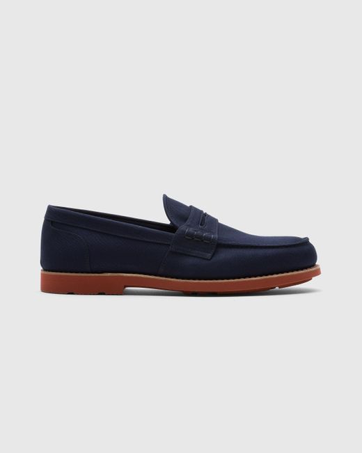 Church's Blue Cotton Canvas Loafer for men