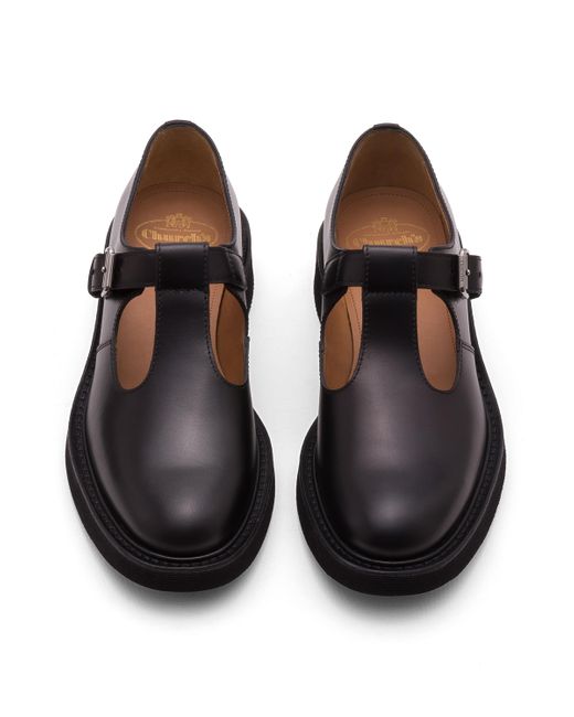 Church's Black Calf Leather Sandal for men