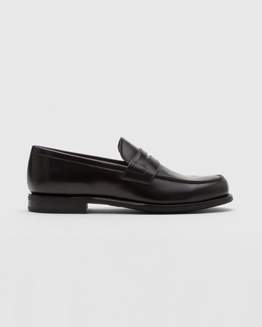 Church's Black Bright Calf Leather Loafer for men