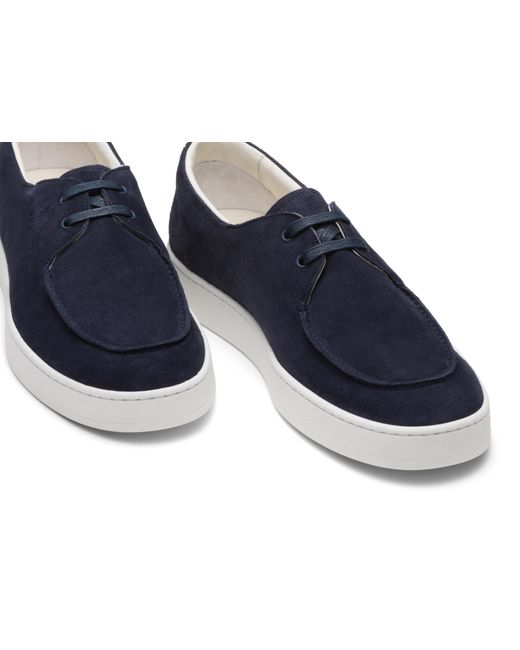 Church's Blue Soft Suede Sneaker for men