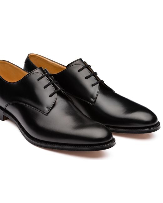 Church's Black Calf Leather Derby for men