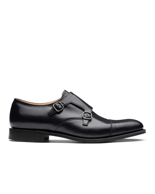 Church's Black Polished Binder Monk Strap for men