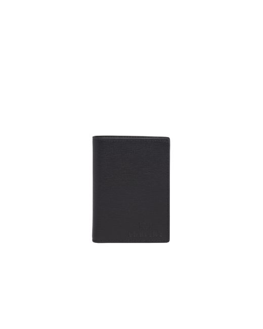 Church's Black St James Leather Card Holder for men