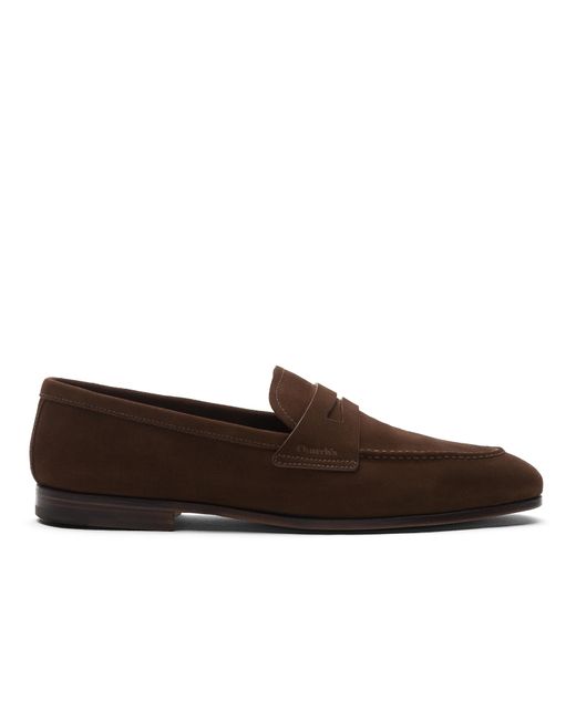 Church's Brown Soft Suede Loafer for men