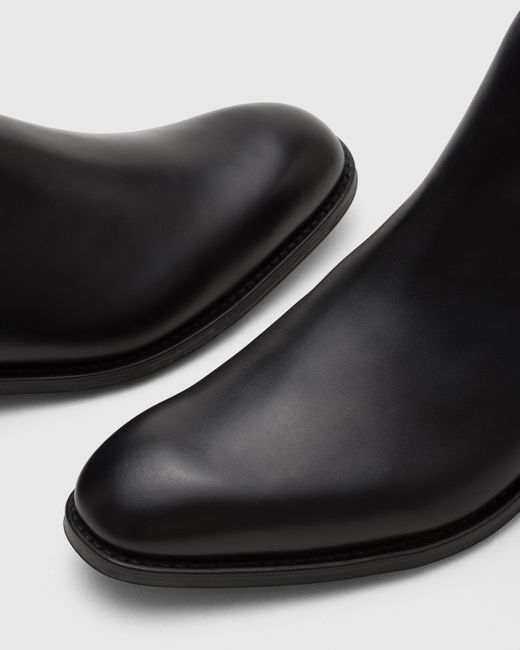 Church's Black Calf Leather Chelsea Boot for men