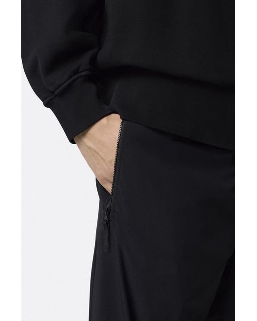 Stone Island Black S0375 Light Shell Pants for men