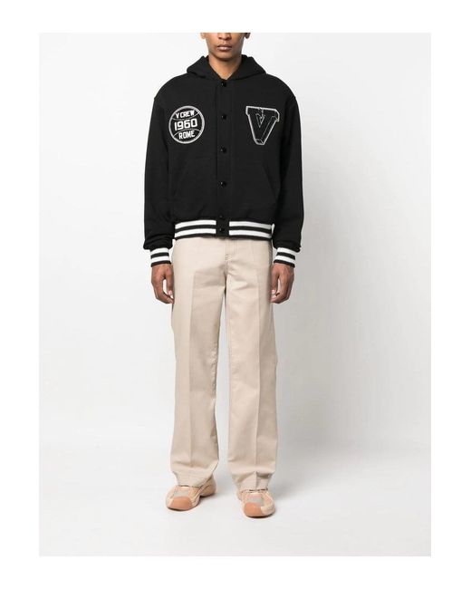 Valentino Multicolor Couture Gabardine Trousers for men