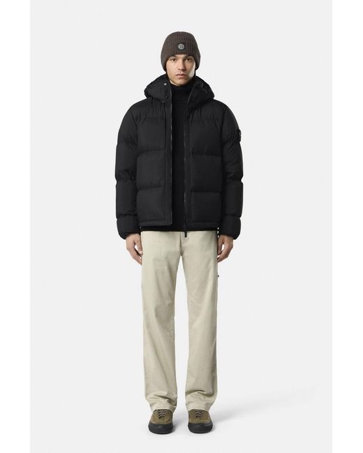 Stone Island Black Down 4100013 Jacket for men