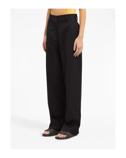 Palm Angels Black Suit Pants for men