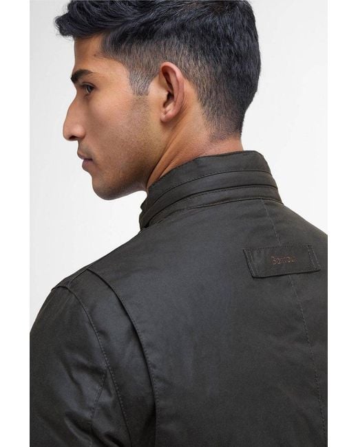 Barbour Black Corbridge Wax Jacket for men