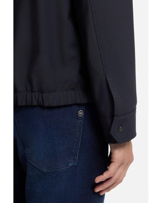 Boss Blue P Carper Coach Jacket for men