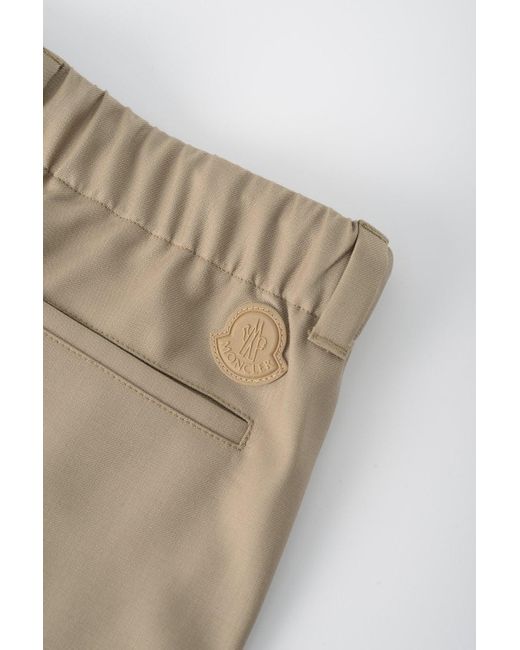 Moncler Natural Drawstring Waistband