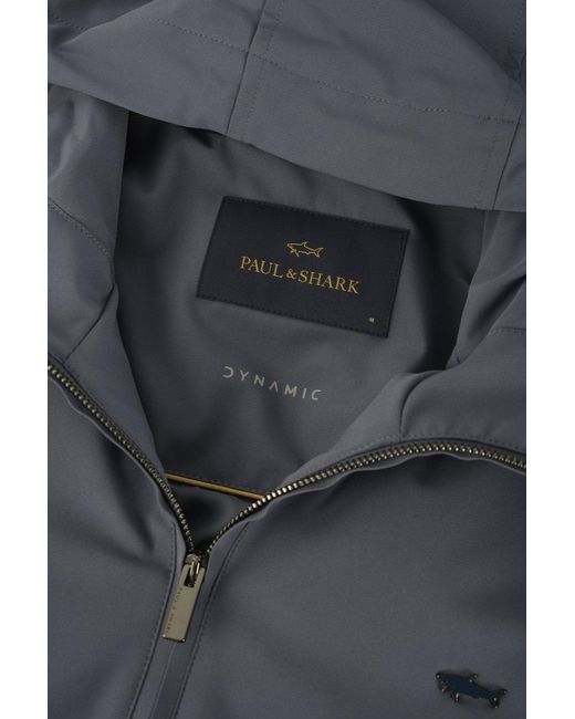 Paul & Shark Blue Dynamic Jacket In Technical Fabric for men