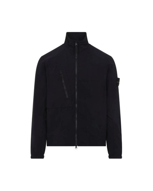 Stone Island Blue S0375 Light Shell Jacket for men