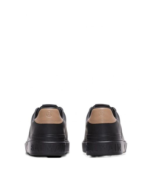 Balmain Black B Court Pb Sneakers for men