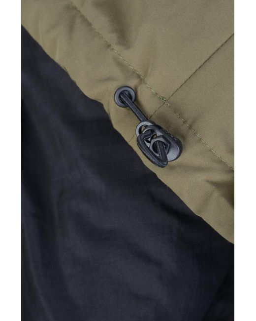 HUGO Green Logo Printed Funnel Neck Jacket for men