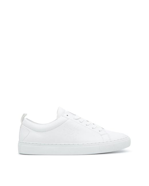 Belstaff White Walton trainer for men