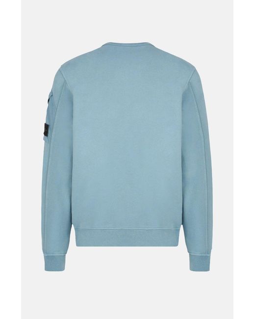 Stone Island Blue Compass 6100015 Sweatshirt for men