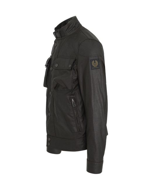 Belstaff Black Racemaster Jacket for men