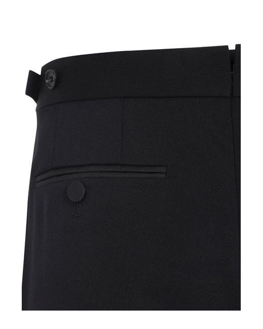 Tom Ford Blue Japanese Grain De Poudre Trousers for men