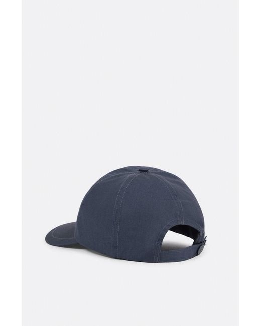 Stone Island Blue Sof01 Ghost Patch Cap for men