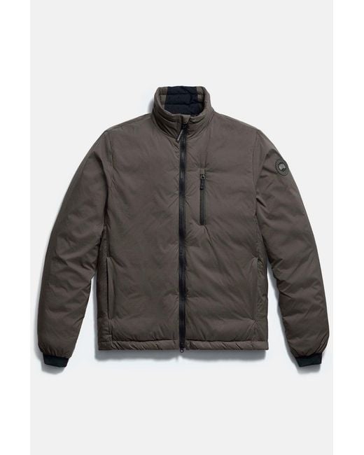Canada Goose Gray Lodge Jacket Tonal Disc for men