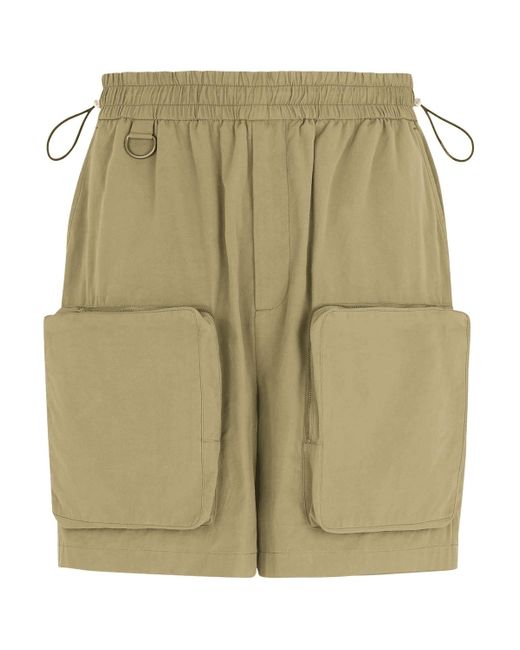 Dolce & Gabbana Green Patch Pocket Shorts for men