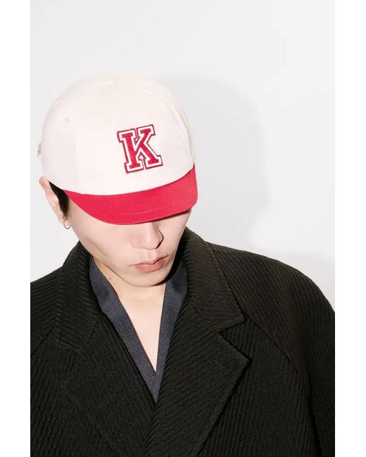 KENZO Black Virgin Wool Wrap Coat for men